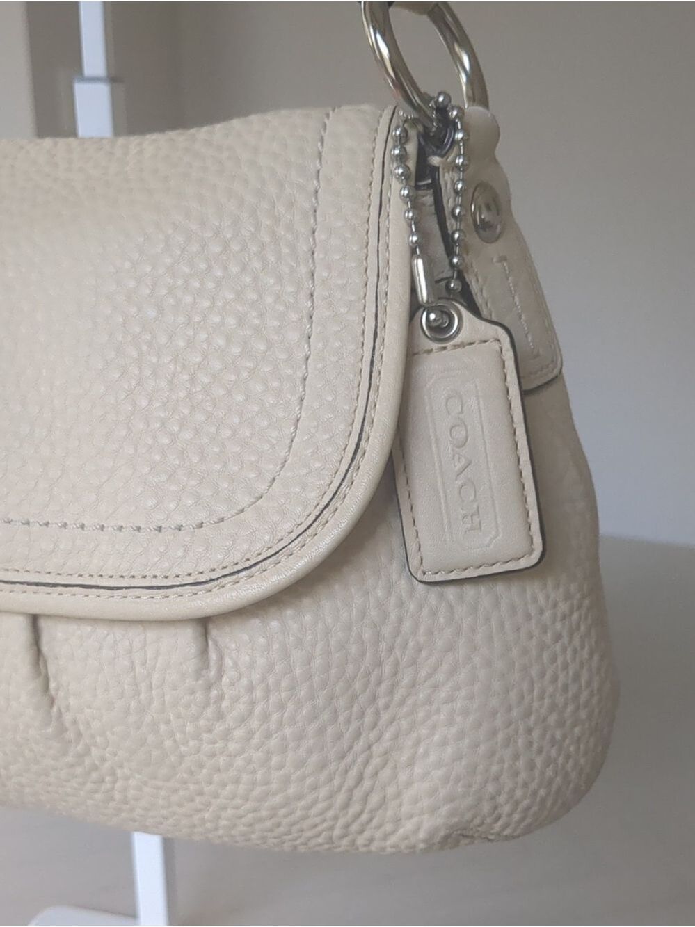 Coach Soho Pleated Flap Shoulder Bag – Style F13729 - Picture 3 of 13